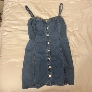 pacsun jean dress